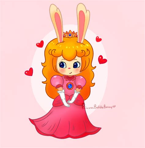 princess peach bunny